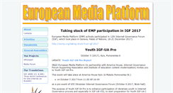 Desktop Screenshot of eump.org